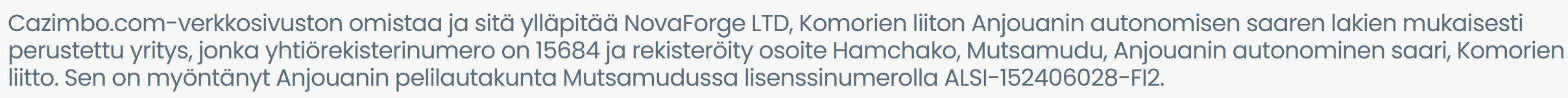 license