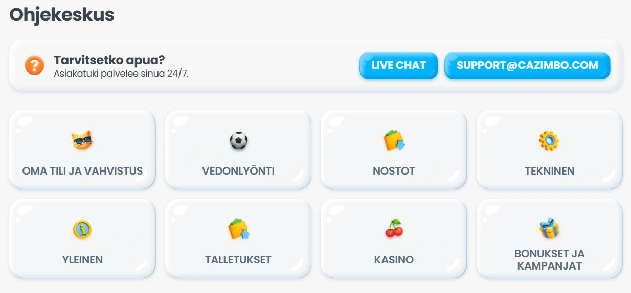 Asiakaspalvelu
